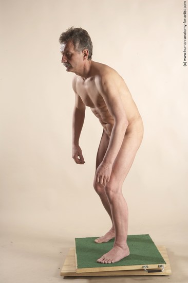 Nude Man White Standing poses - ALL Slim Short Grey Standing poses - simple Realistic