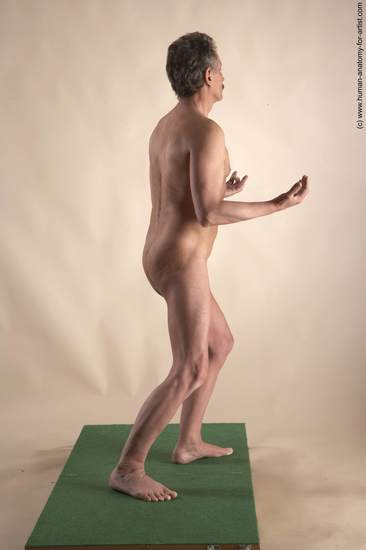 Nude Man White Standing poses - ALL Slim Short Grey Standing poses - simple Realistic