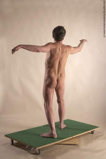 Nude Man White Standing poses - ALL Slim Short Grey Standing poses - simple Realistic