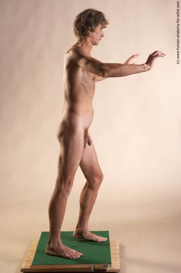 Nude Man White Standing poses - ALL Slim Short Grey Standing poses - simple Realistic