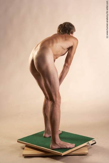 Nude Man White Standing poses - ALL Slim Short Grey Standing poses - simple Realistic