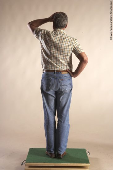 Casual Man White Standing poses - ALL Slim Short Grey Standing poses - simple Academic