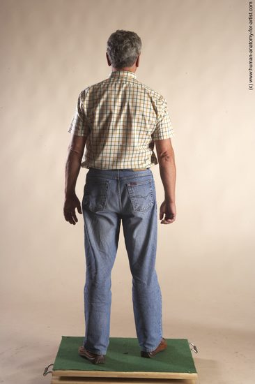 Casual Man White Standing poses - ALL Slim Short Grey Standing poses - simple Academic