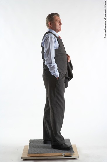 Business Man White Standing poses - ALL Average Short Grey Standing poses - simple Academic