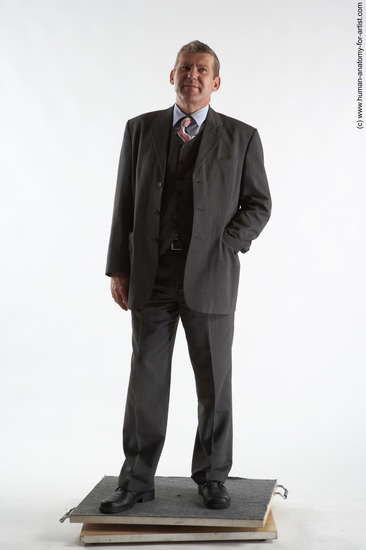 Business Man White Standing poses - ALL Average Short Grey Standing poses - simple Academic