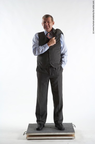 Business Man White Standing poses - ALL Average Short Grey Standing poses - simple Academic