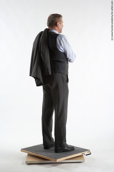 Business Man White Standing poses - ALL Average Short Grey Standing poses - simple Academic