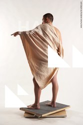 Drape Man White Standing poses - ALL Average Short Brown Standing poses - simple Academic