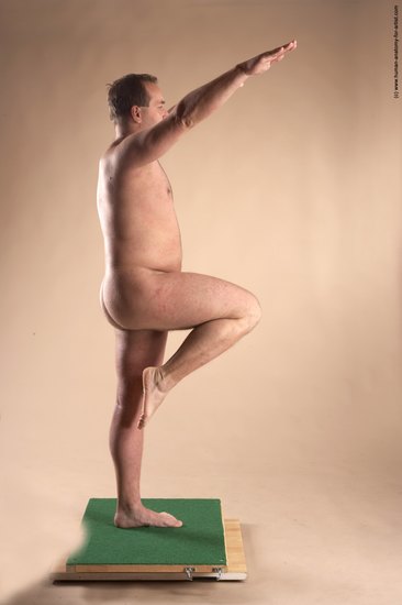 Nude Man White Standing poses - ALL Average Short Brown Standing poses - simple Realistic