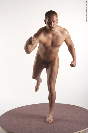 Nude Man White Standing poses - ALL Average Short Brown Standing poses - simple Realistic