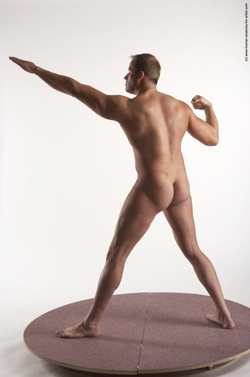 Nude Man White Standing poses - ALL Average Short Brown Standing poses - simple Realistic