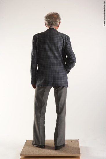 and more Business Man White Standing poses - ALL Slim Bald Grey Standing poses - simple Academic