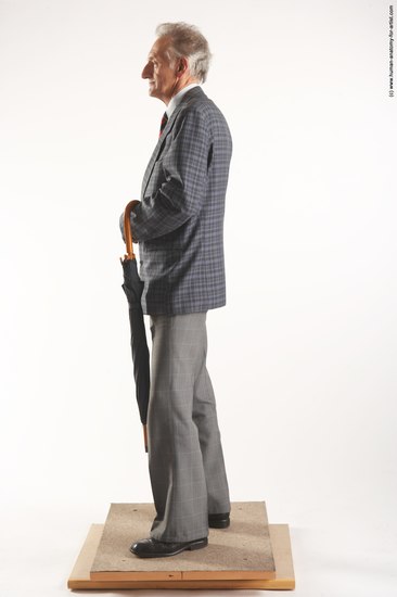 and more Business Man White Standing poses - ALL Slim Bald Grey Standing poses - simple Academic