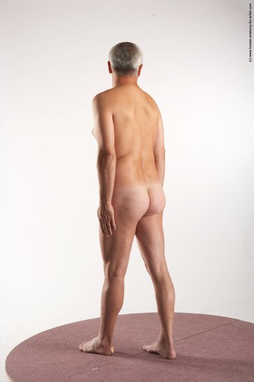 Nude Man White Standing poses - ALL Average Short Grey Standing poses - simple Realistic