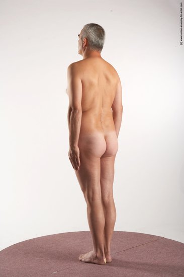 Nude Man White Standing poses - ALL Average Short Grey Standing poses - simple Realistic