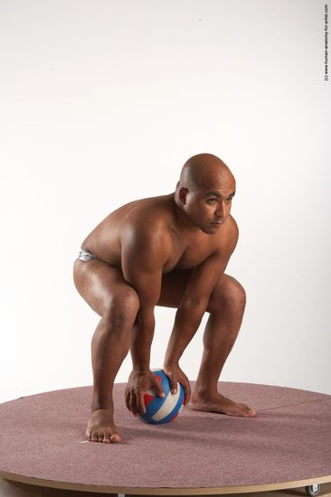 Underwear Man Black Moving poses Average Bald Academic