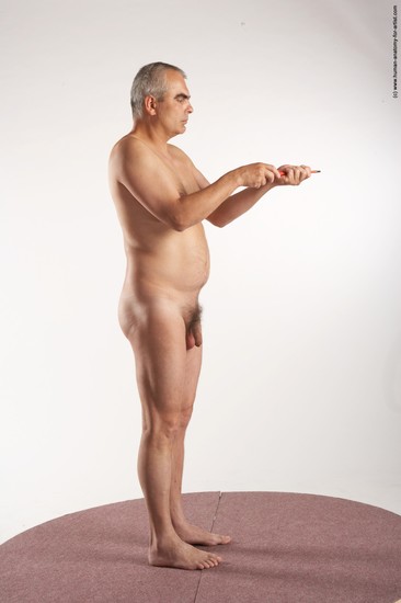 Nude Daily activities Man White Standing poses - ALL Average Short Grey Standing poses - simple Realistic