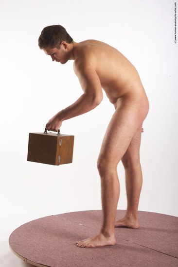 Nude Holding Man White Standing poses - ALL Average Short Brown Standing poses - simple Realistic