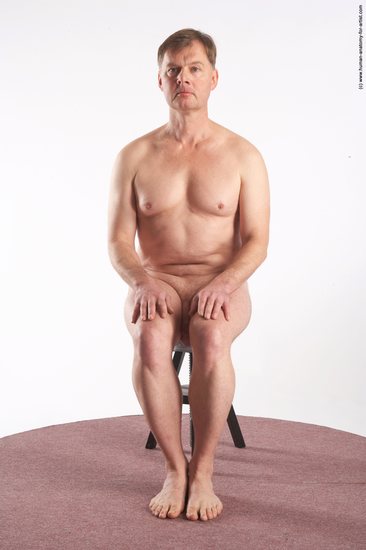 Nude Man White Sitting poses - simple Average Short Grey Sitting poses - ALL Realistic