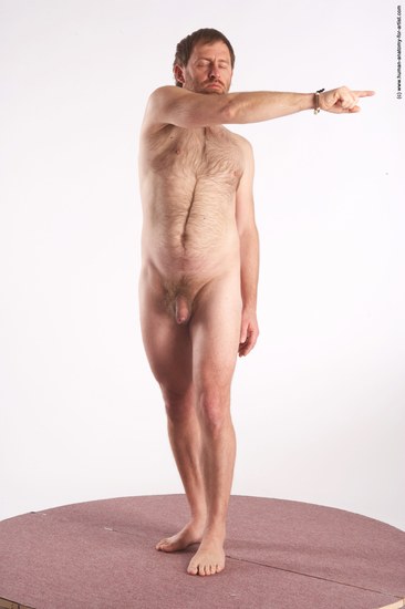 Nude Man White Standing poses - ALL Slim Short Brown Standing poses - simple Realistic