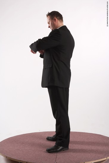 Business Holding Man White Standing poses - ALL Average Short Grey Standing poses - simple Academic