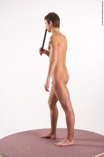 Nude Holding Man White Standing poses - ALL Slim Short Brown Standing poses - simple Realistic