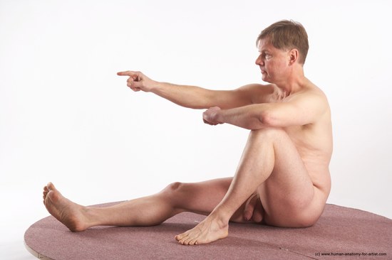 Nude Man White Sitting poses - simple Average Short Grey Sitting poses - ALL Realistic