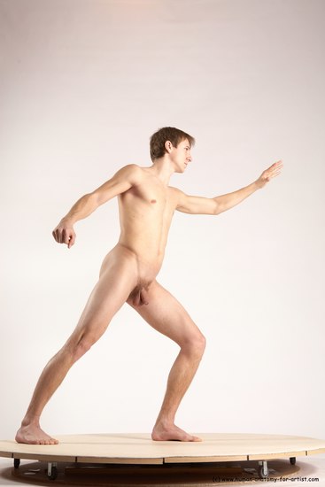 Nude Man White Standing poses - ALL Athletic Short Brown Standing poses - simple Multi angles poses Realistic