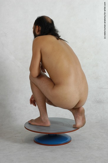 Nude Man Asian Standing poses - ALL Slim Bald Black Standing poses - simple Realistic