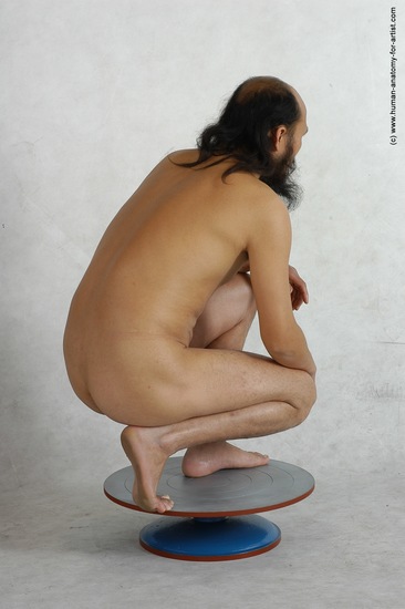 Nude Man Asian Standing poses - ALL Slim Bald Black Standing poses - simple Realistic