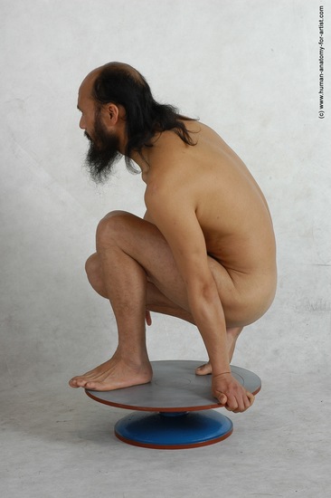 Nude Man Asian Standing poses - ALL Slim Bald Black Standing poses - simple Realistic