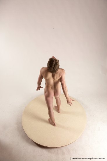 Nude Man White Standing poses - ALL Slim Short Brown Standing poses - simple Multi angles poses Realistic