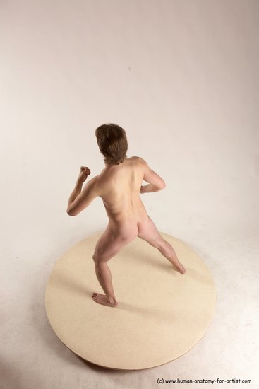 Nude Man White Standing poses - ALL Slim Short Brown Standing poses - simple Multi angles poses Realistic