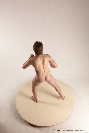 Nude Man White Standing poses - ALL Slim Short Brown Standing poses - simple Multi angles poses Realistic