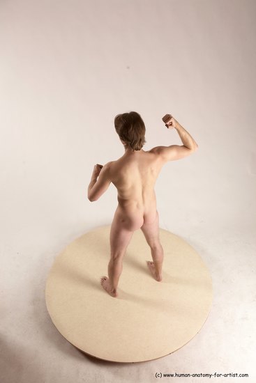 Nude Man White Standing poses - ALL Slim Short Brown Standing poses - simple Multi angles poses Realistic