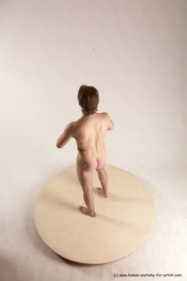 Nude Man White Standing poses - ALL Slim Short Brown Standing poses - simple Multi angles poses Realistic