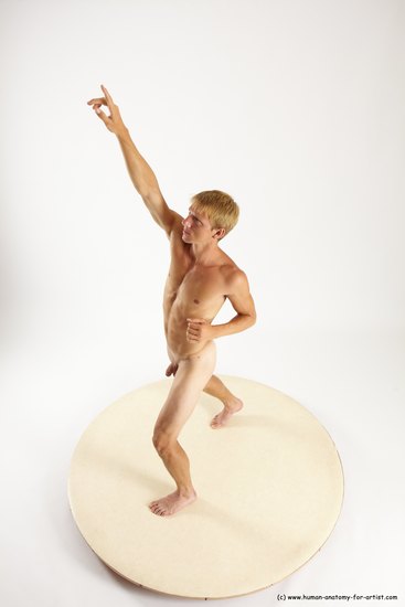 Nude Man White Standing poses - ALL Athletic Short Brown Standing poses - simple Multi angles poses Realistic