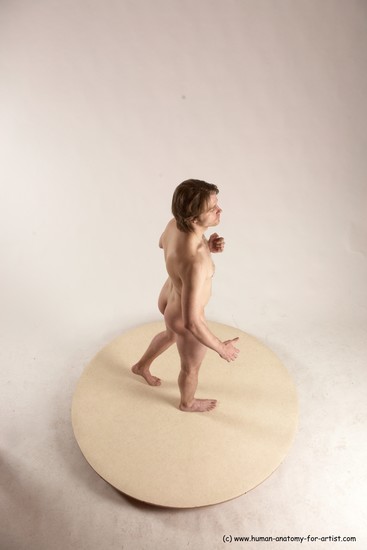 Nude Man White Standing poses - ALL Slim Short Brown Standing poses - simple Multi angles poses Realistic