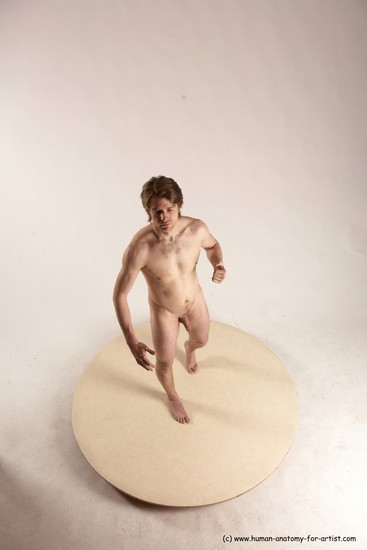 Nude Man White Standing poses - ALL Slim Short Brown Standing poses - simple Multi angles poses Realistic