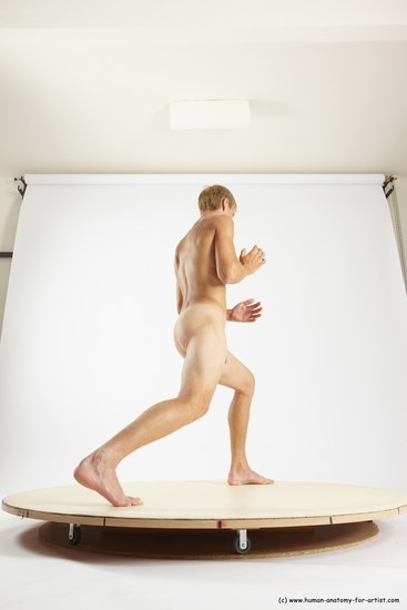 Nude Man White Standing poses - ALL Athletic Short Brown Standing poses - simple Multi angles poses Realistic