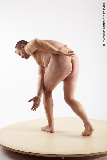 Nude Man White Laying poses - ALL Chubby Short Grey Laying poses - on stomach Realistic