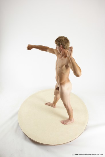 Nude Man White Standing poses - ALL Athletic Short Brown Standing poses - simple Multi angles poses Realistic