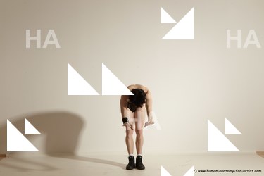 Underwear Daily activities Man White Moving poses Athletic Short Black Dynamic poses Academic