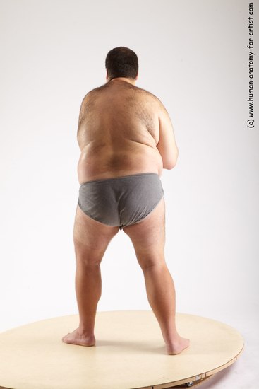 Underwear Daily activities Man White Standing poses - ALL Overweight Short Black Standing poses - simple Academic