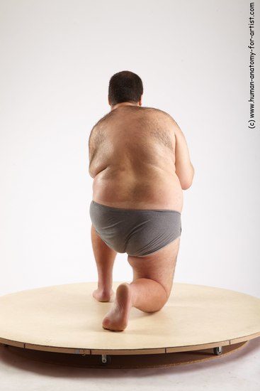 Underwear Daily activities Man White Standing poses - ALL Overweight Short Black Standing poses - simple Academic