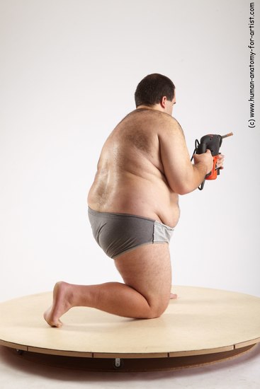 Underwear Daily activities Man White Standing poses - ALL Overweight Short Black Standing poses - simple Academic