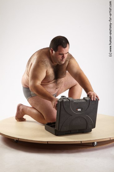 Underwear Daily activities Man White Standing poses - ALL Overweight Short Black Standing poses - simple Academic