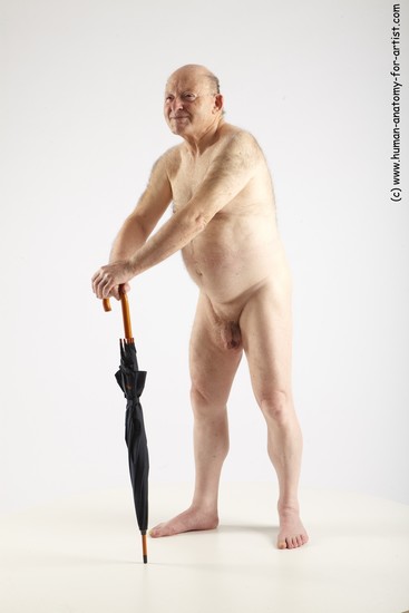 and more Nude Man White Standing poses - ALL Chubby Bald Grey Standing poses - simple Realistic