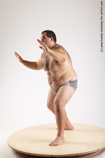 Underwear Man White Standing poses - ALL Overweight Short Standing poses - bend over Black Academic