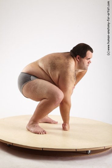 Underwear Man White Standing poses - ALL Overweight Short Standing poses - bend over Black Academic